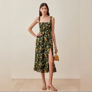 NWT Reformation Dominique dress in Clementine